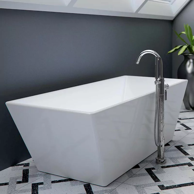 Produits Neptune Rouge Prague freestanding bathtub