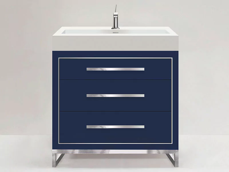 Madeli Sapphire B860-36-001 Estate 36 Inch Vanity Sapphire