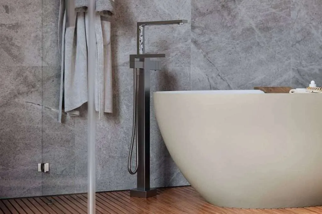 Riobel Canada floor mount freestanding tub filler