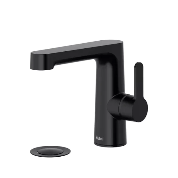 Riobel NBS01SHBK Nibi Bathroom Faucet With Side Handle Black Finish
