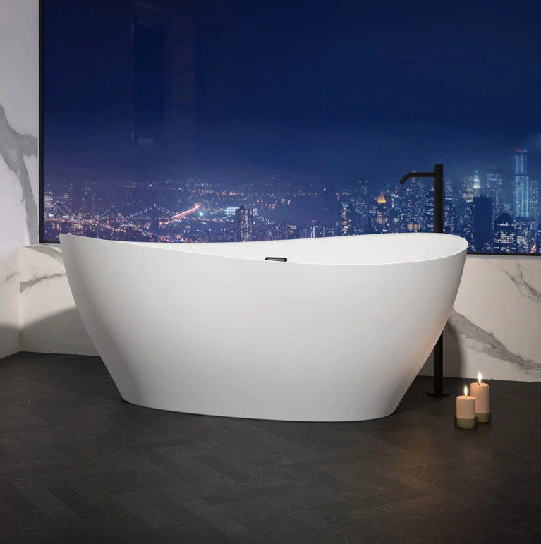 BainUltra Libra 6635 Oval Freestanding Bathtub
