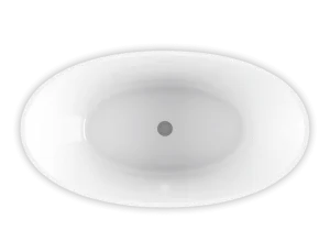 BainUltra Evanescence 7440 Freestanding Bathtub TopView | Bliss Bath And Kitchen BainUltra Evanescence 7440 Freestanding Bathtub TopView