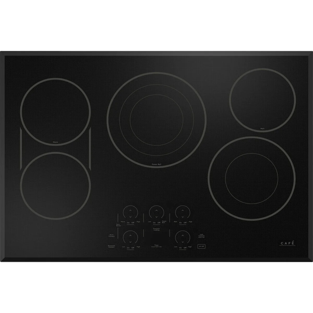 Cafe CEP90301TBB 30 Touch Control Electric Cooktop
