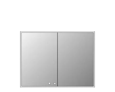 Madeli MC-PI4836D-SM-04-000 48" x 36" Pioneer LED Medicine Cabinet (Surface Mount)