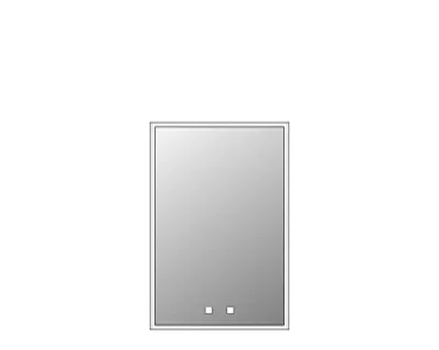 Madeli MC-PI2036-SM-04 Pioneer 20" x 36" LED Mirrored Medicine Cabinet - Surface Mount