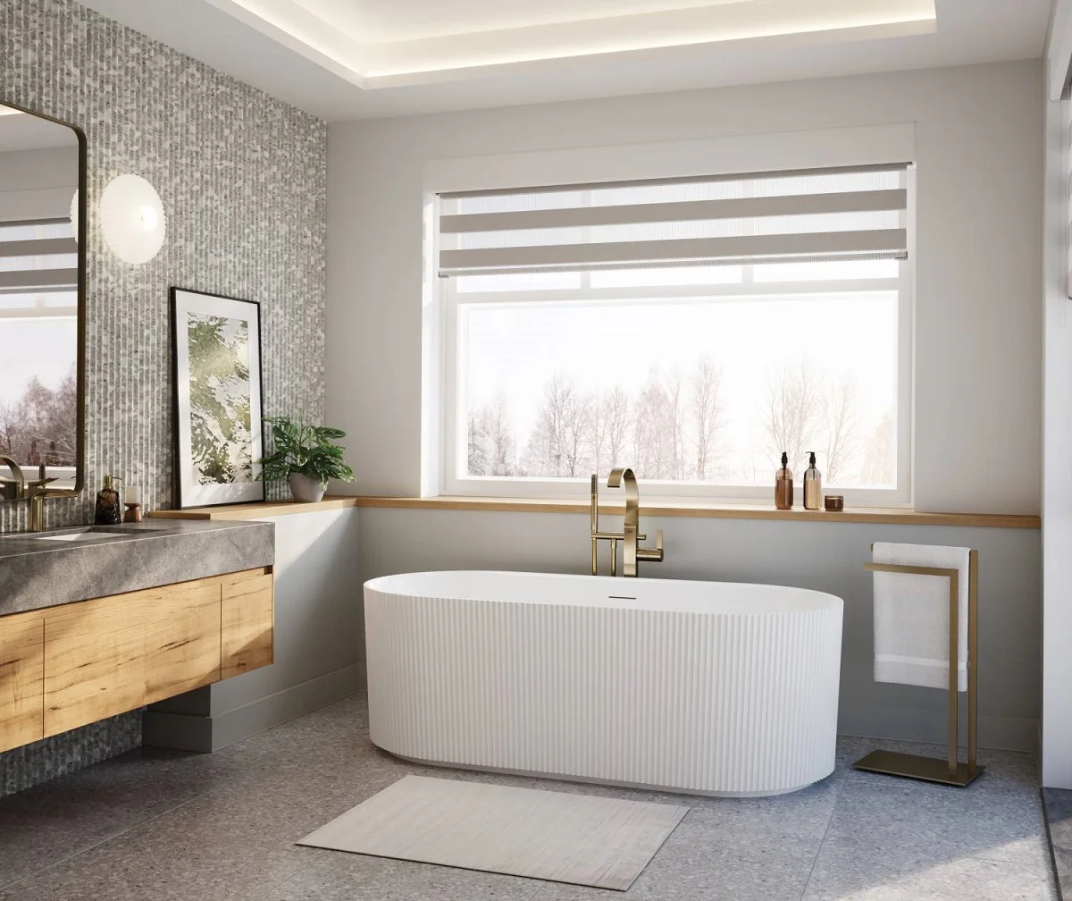 Maax 107830 Tori 6732 Freestanding Bathtub