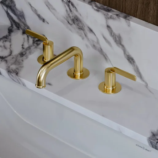 Riobel Authentica Bathroom Faucet in Brushed Gold